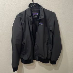 Medium Patagonia Bomber Jacket - Black